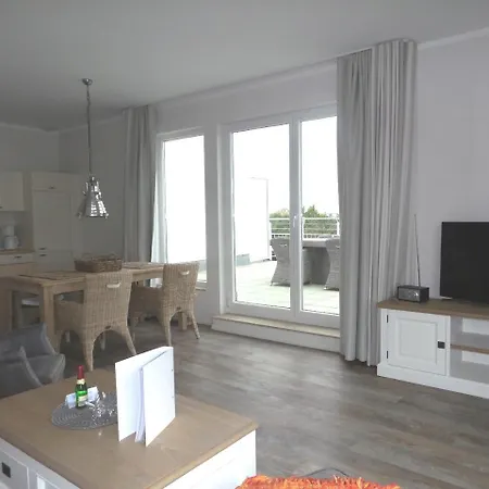 Strandnahe Fewo Mit Meerblick Und Dachterrasse, Residenz Bel Vital Wohnung 51 *