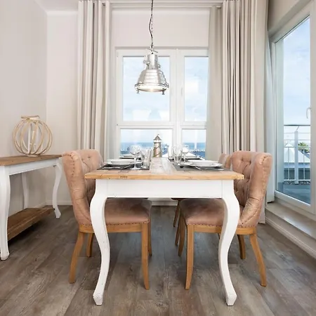 Apartment Strandnahe Fewo Mit Meerblick Und Dachterrasse, Residenz Bel Vital Wohnung 51 *