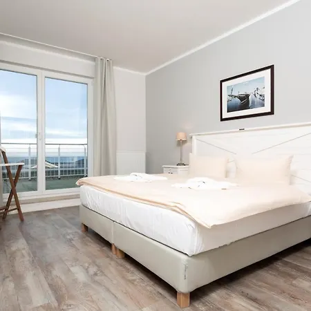 דירה Strandnahe Fewo Mit Meerblick Und Dachterrasse, Residenz Bel Vital Wohnung 51 בינץ