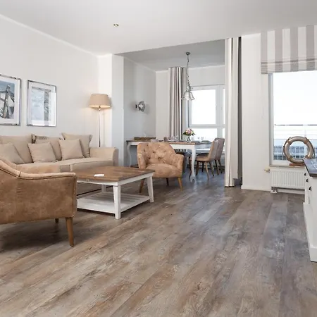 Strandnahe Fewo Mit Meerblick Und Dachterrasse, Residenz Bel Vital Wohnung 51 Apartment Binz