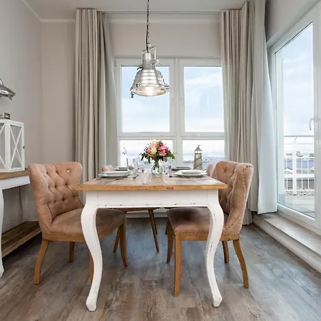 Strandnahe Fewos Mit Meerblick Und Dachterrasse, Residenz Bel Vital - Kategorie E Binz