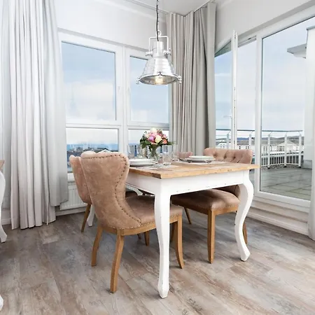 Strandnahe Fewo Mit Meerblick Und Dachterrasse, Residenz Bel Vital Wohnung 51 דירה *