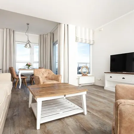 Apartment Strandnahe Fewos Mit Meerblick Und Dachterrasse, Residenz Bel Vital - Kategorie E