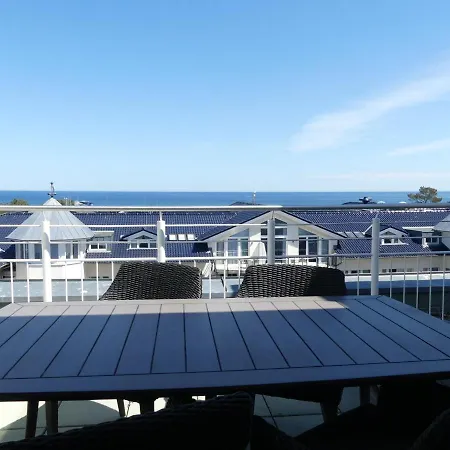 Apartment Strandnahe Fewo Mit Meerblick Und Dachterrasse, Residenz Bel Vital Wohnung 51 *