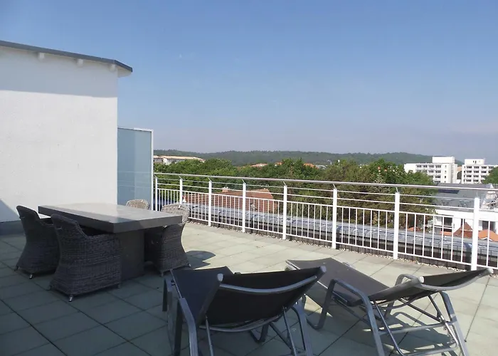 아파트 Strandnahe Mit Meerblick Und Dachterrasse, Residenz Bel Vital 51